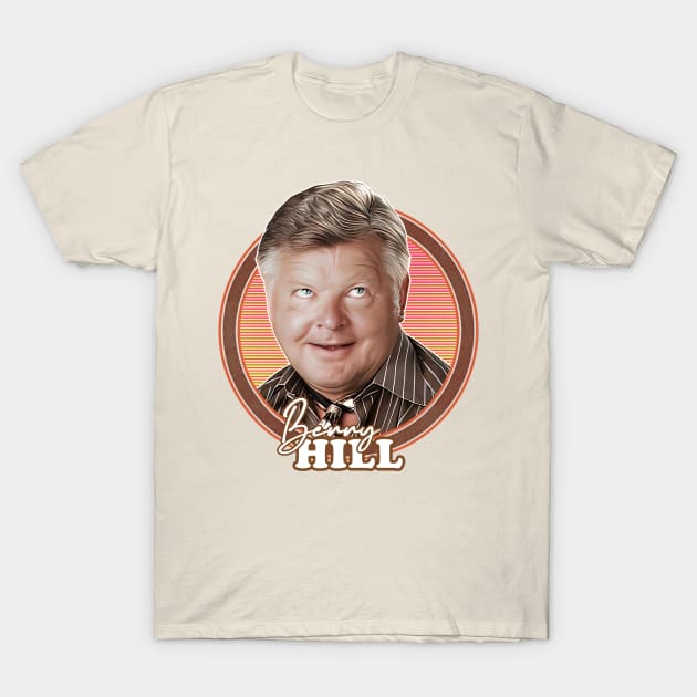 Benny Hill --- 70s Retro Fan Design - Benny Hill - T-Shirt | TeePublic